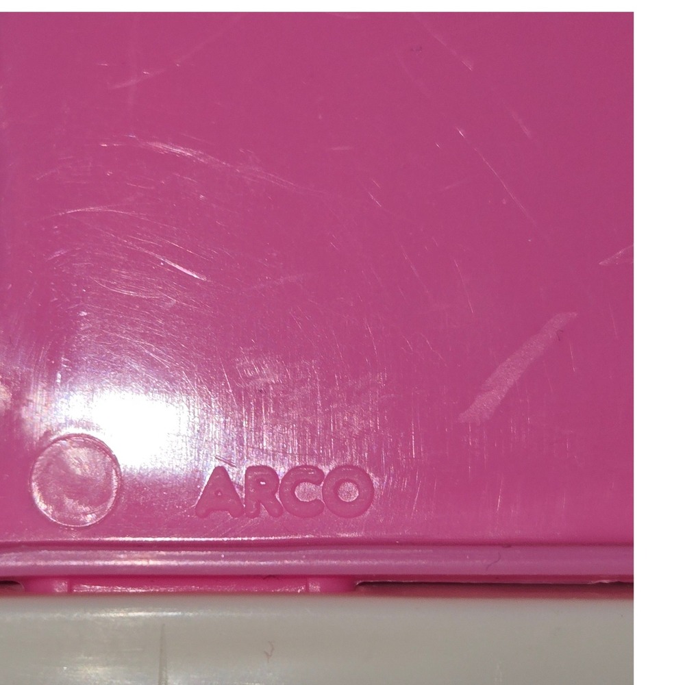 Mattel Barbie Vanity Sink Stool Set Kids Pink Vintage 1977/1987 READ - Picture 11 of 16